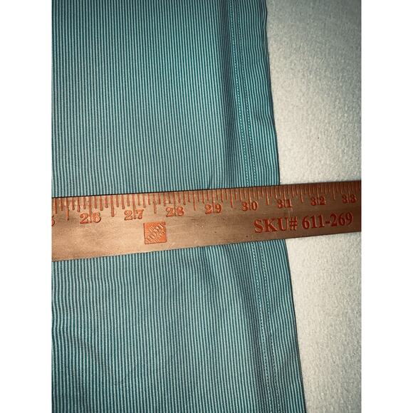 Mens Callaway Golf Size 2XL Short Sleeve Opti-Dri Polo Shirt Aqua Green - Picture 7 of 9